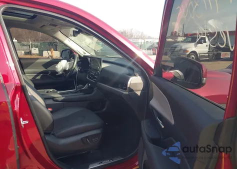 2025 Toyota Grand Highlander Hybrid Limited из США, поврежденный, VIN 5TDACAB51SS045586